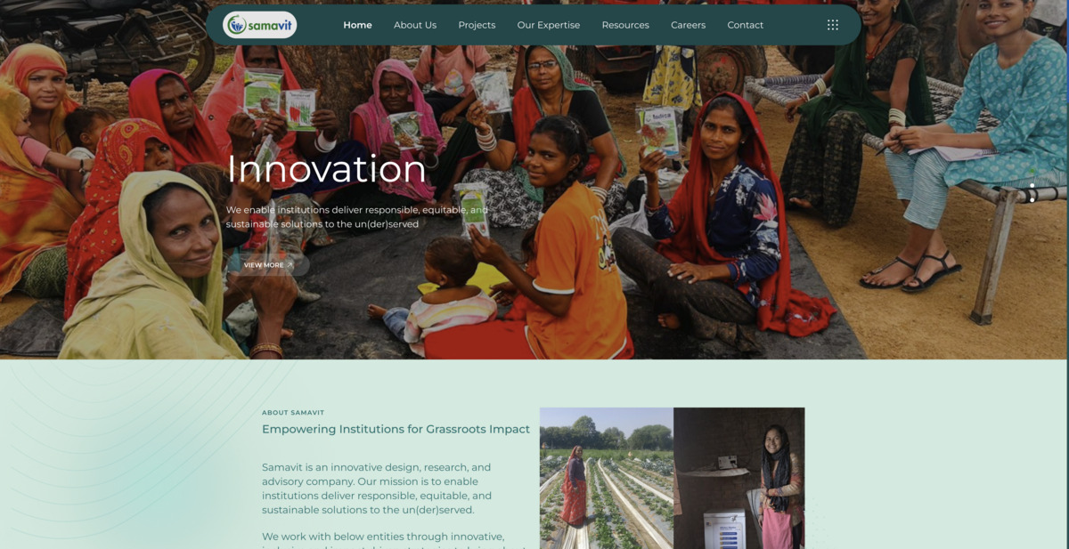 Samavit solution screenshot